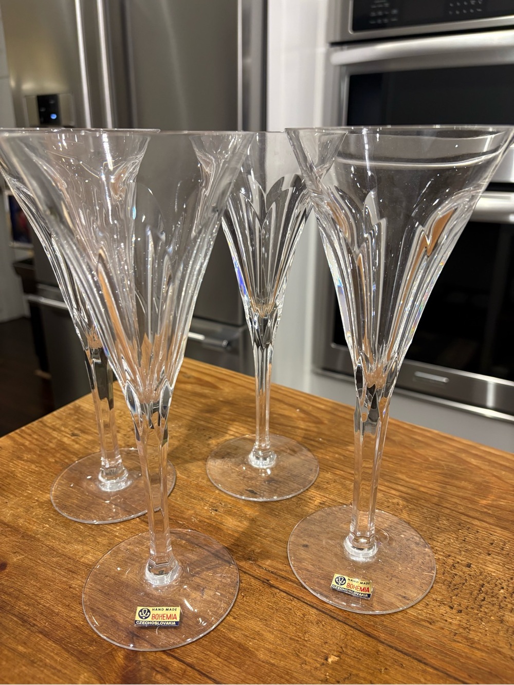 Danielle by Ceska Bohemia Crystal Water Goblets - Set of 4